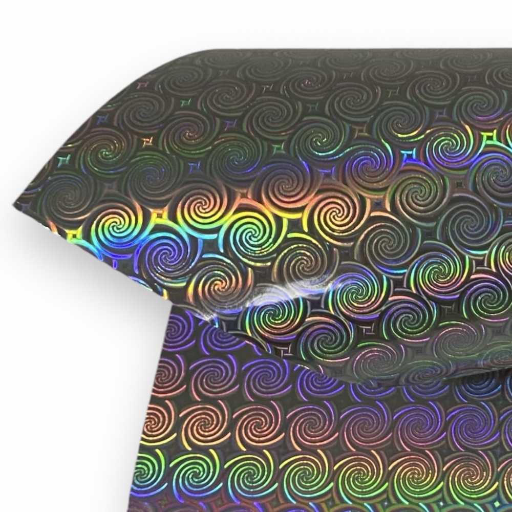 10 Folhas Papel Lamicote Laminado Espiral 1 Face 180g A4