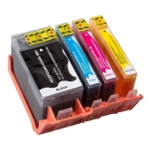 Kit 4 Cartuchos Compatível com HP 934xl 935xl para 6230 6830