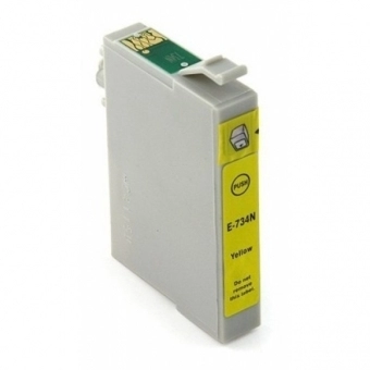 Cartucho Compatível com Epson T0734 734 Amarelo para Tx200 Tx210 Tx220 Tx410 T10 T20 Cx4900 12ml