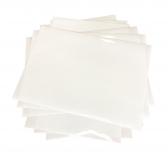10 Folhas Papel Vinil Filme Adesivo Leitoso Prova D´agua 150g A4 - Branco