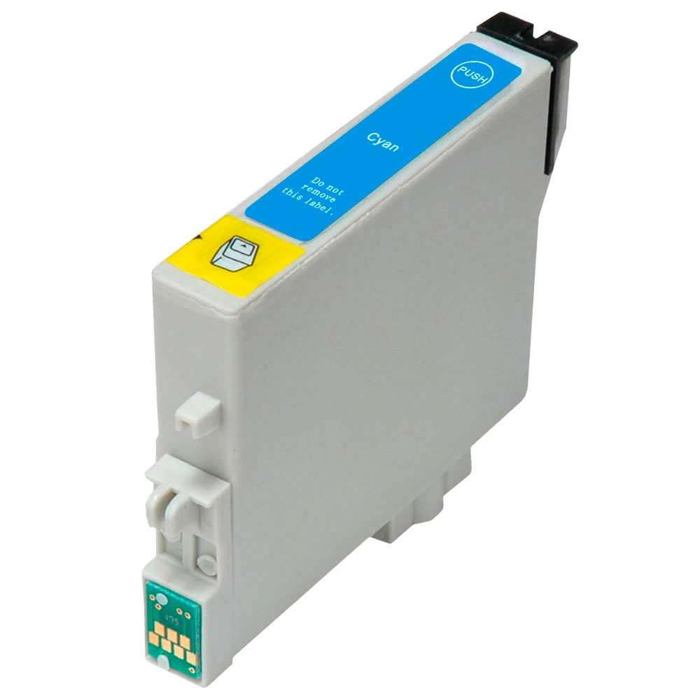 Cartucho Compatível com Epson T0822 T082220 Ciano para R270 390 Rx590 T50 12ml