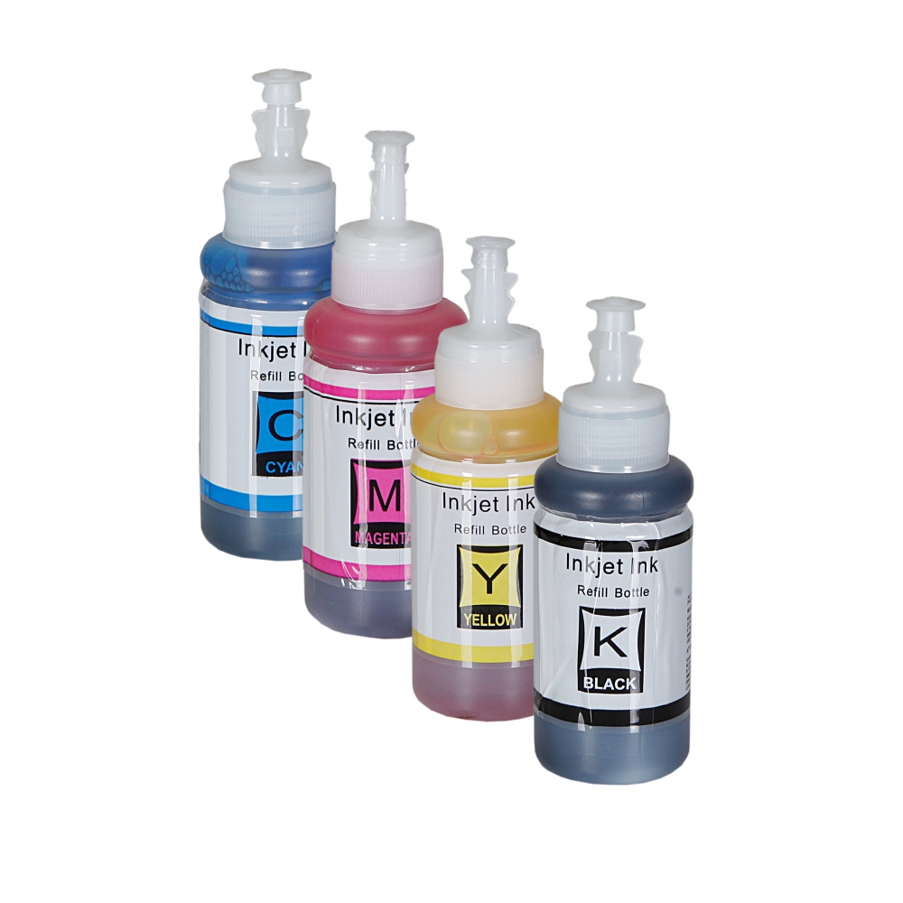 Kit 4 Tinta Compatível T664 664 L220 L355 L365 L375 L380 L395 L396