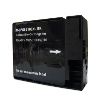 Cartucho Compatível com Canon PG-2100xl 2100xl Preto para Mb5310 Ib4010 MB5110 IB4110 80ml